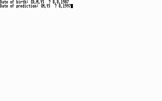 Biochart atari screenshot